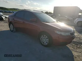 2011 Kia Forte EX with VIN KNAFU4A20B5459585, listed as a Copart auction lot 76109284 with 96,805 mi miles and Salvage Title. Bid and sale history available at carsss.com. Image 4.