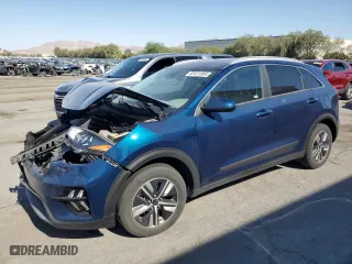 2022 Kia Niro LXS SE with VIN KNDCB3LC6N5545645, listed as a Copart auction lot 62421954 with 19,025 mi miles and Salvage Title. Bid and sale history available at carsss.com. Image 1.