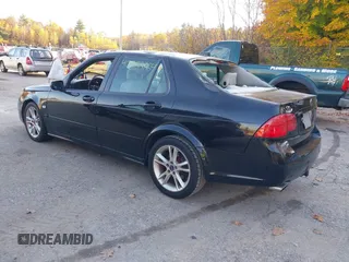 2008 Saab 9-5 with VIN YS3ED49G583500790, listed as a IAAI auction lot 40663864 with 125,363 mi miles. Bid and sale history available at carsss.com. Image 3.