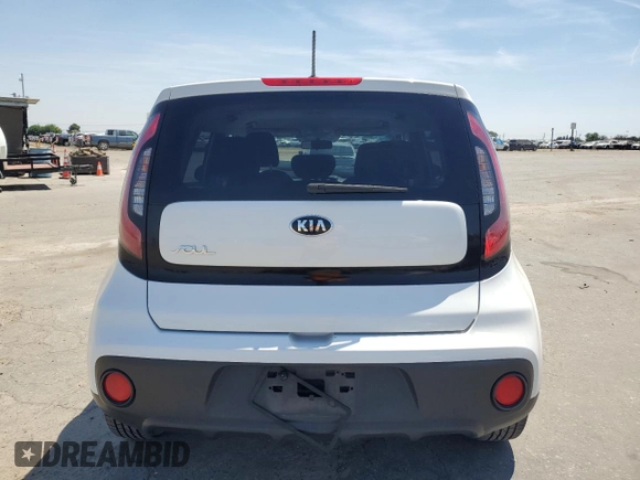 2017 Kia Soul with VIN KNDJN2A27H7462902, listed as a Copart auction lot 54098005 with 36,615 mi miles and Salvage Title. Bid and sale history available at carsss.com. Image 6.