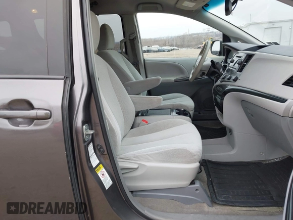 2012 Toyota Sienna LE with VIN 5TDJK3DCXCS047056, listed as a IAAI auction lot 41780756 with 179,624 mi miles. Bid and sale history available at carsss.com. Image 5.