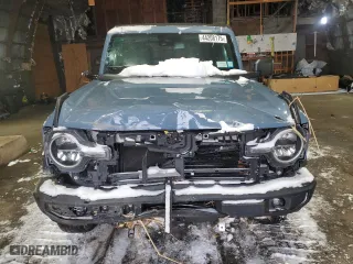 2023 Ford Bronco with VIN 1FMDE5BHXPLB65240, listed as a Copart auction lot 44208175 with 55,537 mi miles and Salvage Title. Bid and sale history available at carsss.com. Image 5.