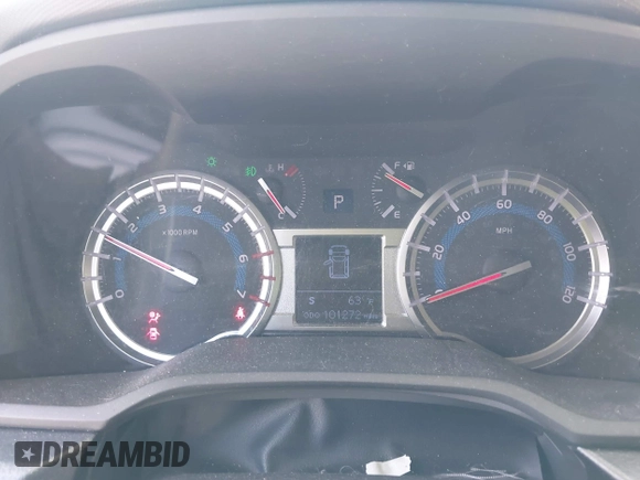 2018 Toyota 4Runner SR5 with VIN JTEBU5JR8J5543622, listed as a IAAI auction lot 41770031 with 101,272 mi miles. Bid and sale history available at carsss.com. Image 15.