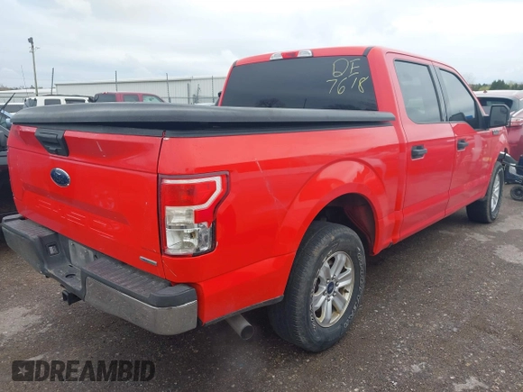 2020 Ford F-150 XL with VIN 1FTEW1EP1LFB55996, listed as a IAAI auction lot 41959142 with 70,936 mi miles and . Bid and sale history available at DreamBid. Image 4.