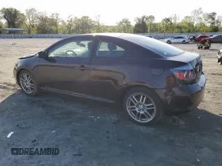 2008 Scion tC Spec with VIN JTKDE167780224285, listed as a Copart auction lot 52392335 with 200,244 mi miles and Salvage Title. Bid and sale history available at carsss.com. Image 2.