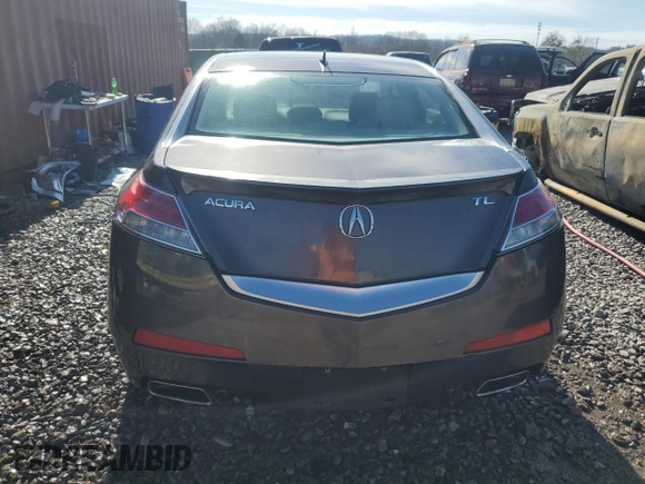 2010 Acura TL Tech with VIN 19UUA8F52AA006069, listed as a Copart auction lot 48017035 with 136,099 mi miles and Salvage Title. Bid and sale history available at carsss.com. Image 6.