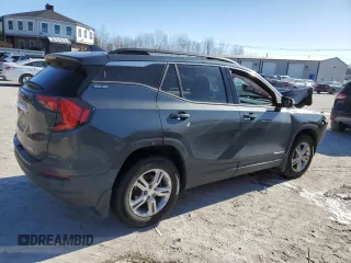2019 GMC Terrain SLE z VIN 3GKALTEV3KL350038, wystawiony jako Copart lot #47271035 z przebiegiem 78 592 mil mil oraz Szkoda całkowita • Salvage title. Historia ofert i sprzedaży dostępna na DreamBid. Obrazek 3.