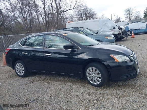 2015 Nissan Sentra SR with VIN 3N1AB7AP0FY284329, listed as a IAAI auction lot 41879533 with 116,445 mi miles. Bid and sale history available at carsss.com. Image 14.