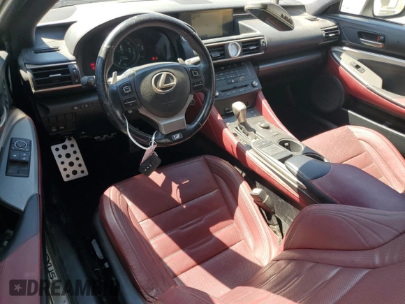 2015 Lexus RC 350 F Sport z VIN JTHHE5BC7F5001536, wystawiony jako Copart lot #53997035 z przebiegiem 111 501 mil mil oraz Szkody całkowita. Historia ofert i sprzedaży dostępna na DreamBid. Obrazek 8.