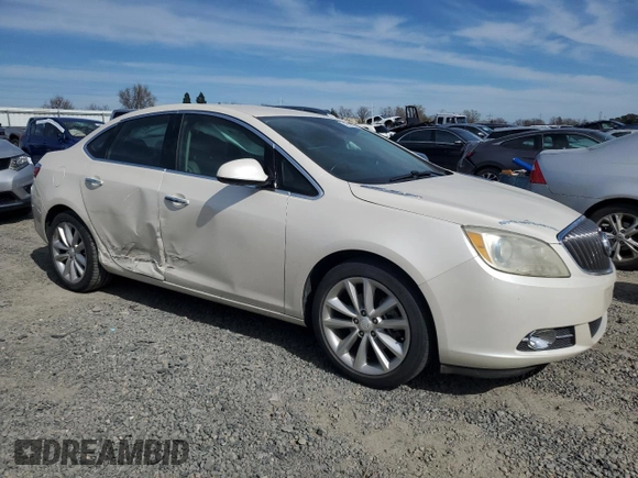 2014 Buick Verano Convenience Group with VIN 1G4PR5SK2E4228500, listed as a Copart auction lot 46717675 with 57,034 mi miles and Salvage Title. Bid and sale history available at DreamBid. Image 4.