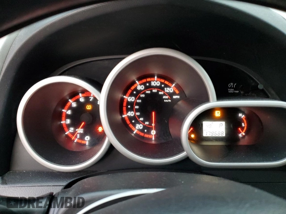 2010 Pontiac Vibe w/1SA with VIN 5Y2SP6E88AZ413223, listed as a Copart auction lot 80743824 with 179,688 mi miles and Salvage Title. Bid and sale history available at carsss.com. Image 9.