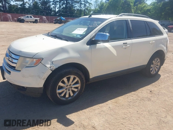 2007 Ford Edge SEL PLUS with VIN 2FMDK49C27BA38365, listed as a IAAI auction lot 42061035 with 294,183 mi miles. Bid and sale history available at carsss.com. Image 2.