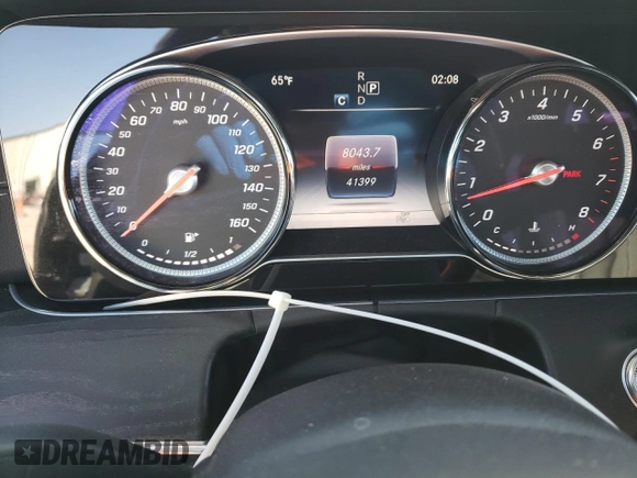 2017 Mercedes-Benz E-Class E 300 Luxury with VIN WDDZF4KB8HA217139, listed as a Copart auction lot 63690822 with 41,399 mi miles. Bid and sale history available at carsss.com. Image 8.