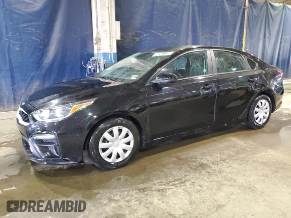 2021 Kia Forte FE with VIN 3KPF24AD4ME304958, listed as a Copart auction lot 48751115 with 117,297 mi miles and Clean Title. Bid and sale history available at carsss.com. Image 1.