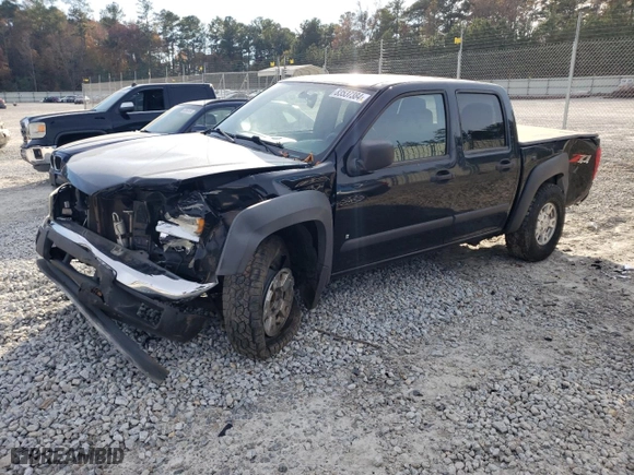 2007 Chevrolet Colorado LT w/2LT with VIN 1GCDT13E178242345, listed as a Copart auction lot 83537384 with 135,079 mi miles and Clean Title. Bid and sale history available at carsss.com. Image 1.