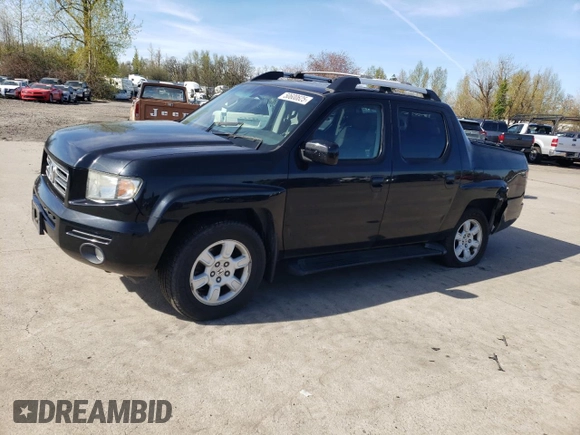 2007 Honda Ridgeline RTL w/Leather with VIN 2HJYK16537H520474, listed as a Copart auction lot 50600625 with 197,283 mi miles and Salvage Title. Bid and sale history available at carsss.com. Image 1.