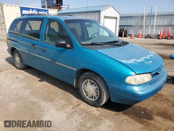 1995 Ford Windstar GL z VIN 2FMDA5141SBA81116, wystawiony jako Copart lot #62543564 z przebiegiem 230 207 mil mil oraz Szkoda całkowita • Salvage title. Historia ofert i sprzedaży dostępna na DreamBid. Obrazek 4.