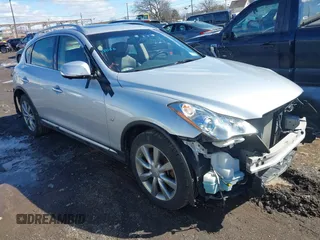 2017 Infiniti QX50 with VIN JN1BJ0RR0HM415589, listed as a IAAI auction lot 41741998 with 97,889 mi miles. Bid and sale history available at carsss.com. Image 1.