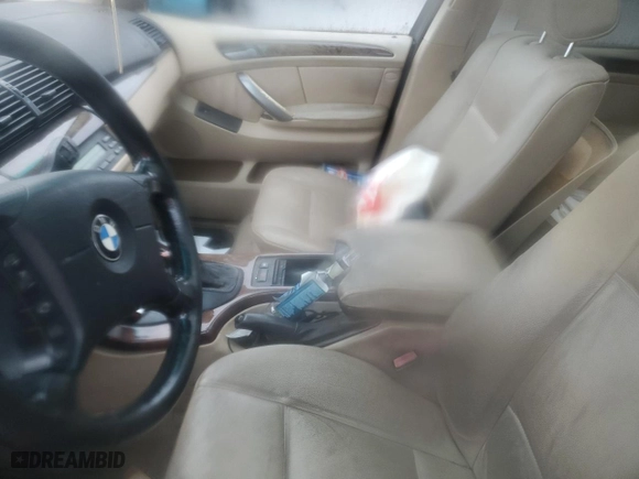 2006 BMW X5 3.0i with VIN 5UXFA13596LY27568, listed as a Copart auction lot 85254534 with 0 mi miles and Salvage Title. Bid and sale history available at carsss.com. Image 8.