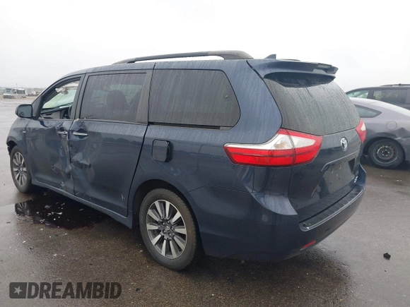 2018 Toyota Sienna XLE with VIN 5TDDZ3DC8JS197365, listed as a IAAI auction lot 42311598 with 199,121 mi miles and . Bid and sale history available at DreamBid. Image 3.