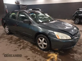 2005 Honda Accord EX-L z VIN 1HGCM568X5A100900, wystawiony jako IAAI lot #42328139 z przebiegiem 110 490 mil mil oraz . Historia ofert i sprzedaży dostępna na DreamBid. Obrazek 1.