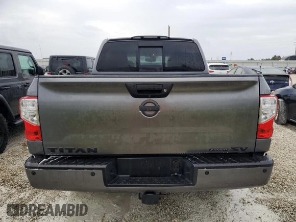 2019 Nissan Titan SV with VIN 1N6AA1E67KN516380, listed as a Copart auction lot 74446474 with 82,326 mi miles and Non repairable. Bid and sale history available at DreamBid. Image 6.