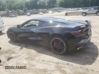 2021 Chevrolet Corvette 2LT with VIN 1G1YB2D48M5115825, listed as a Copart auction lot 59955344 with 8,708 mi miles and Salvage Title. Bid and sale history available at carsss.com. Image 2.