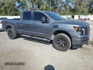 2018 Nissan Titan XD PRO-4X with VIN 1N6BA1F4XJN530144, listed as a Copart auction lot 80265214 with 93,675 mi miles and Non Repairable. Bid and sale history available at carsss.com. Image 4.