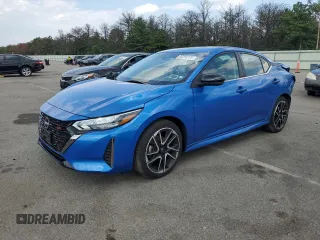 2024 Nissan Sentra SR z VIN 3N1AB8DV4RY319409, wystawiony jako Copart lot #65208375 z przebiegiem 2 952 mil mil oraz Szkoda całkowita • Salvage title. Historia ofert i sprzedaży dostępna na DreamBid. Obrazek 1.