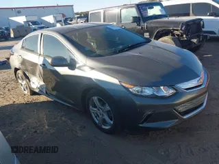 2017 Chevrolet Volt LT with VIN 1G1RA6S55HU174692, listed as a IAAI auction lot 41698441 with 124,652 mi miles. Bid and sale history available at carsss.com. Image 1.