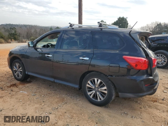 2018 Nissan Pathfinder SL with VIN 5N1DR2MN3JC613198, listed as a Copart auction lot 44423035 with 168,744 mi miles and Salvage title. Bid and sale history available at DreamBid. Image 2.