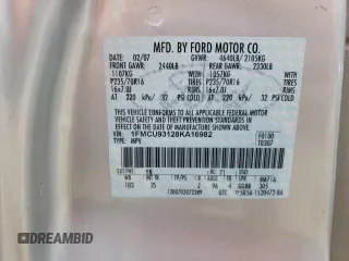 2008 Ford Escape XLT with VIN 1FMCU93128KA16982, listed as a Copart auction lot 58674645 with 214,331 mi miles and Salvage title. Bid and sale history available at DreamBid. Image 14.
