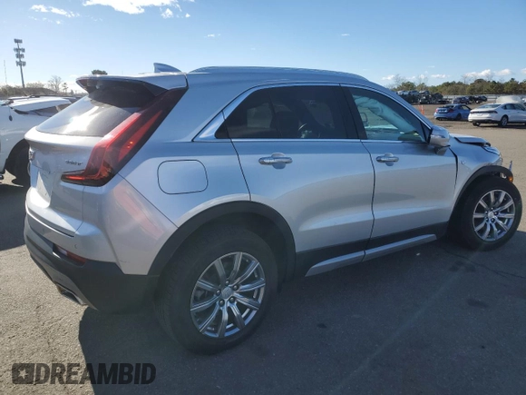 2022 Cadillac XT4 AWD Premium Luxury with VIN 1GYFZDR42NF100239, listed as a Copart auction lot 80175144 with 48,088 mi miles and Salvage Title. Bid and sale history available at carsss.com. Image 3.