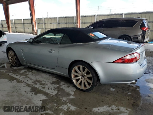 2009 Jaguar XK with VIN SAJWA44B595B31777, listed as a Copart auction lot 52026515 with Not Provided miles and Clean Title. Bid and sale history available at DreamBid. Image 2.