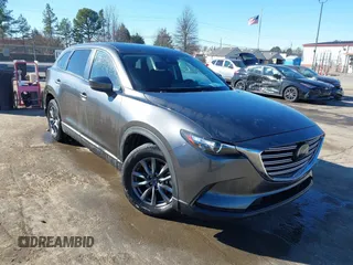 2022 Mazda CX-9 Sport with VIN JM3TCBBY5N0614589, listed as a IAAI auction lot 41295944 with 49,193 mi miles. Bid and sale history available at carsss.com. Image 1.