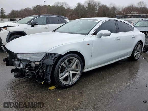 2017 Audi A7 Premium Plus with VIN WAUW2AFC1HN086300, listed as a Copart auction lot 39493014 with 116,023 mi miles and Non Repairable. Bid and sale history available at carsss.com. Image 1.