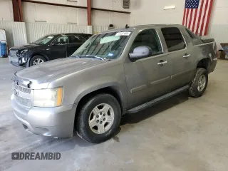 2007 Chevrolet Avalanche LT w/2LT with VIN 3GNEC12J97G207718, listed as a Copart auction lot 72337484 with 0 mi miles and Salvage Title. Bid and sale history available at carsss.com. Image 1.
