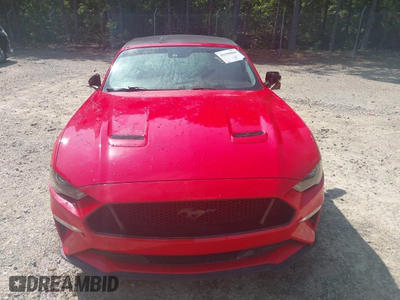 2019 Ford Mustang GT Premium with VIN 1FATP8FF7K5204955, listed as a IAAI auction lot 42190868 with 38,189 mi miles and . Bid and sale history available at DreamBid. Image 6.