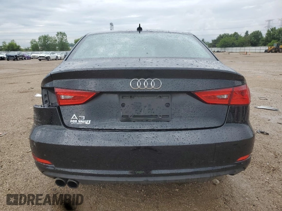 2015 Audi A3 Premium with VIN WAUACGFF9F1061797, listed as a Copart auction lot 61190735 with 78,951 mi miles and Salvage title. Bid and sale history available at DreamBid. Image 6.