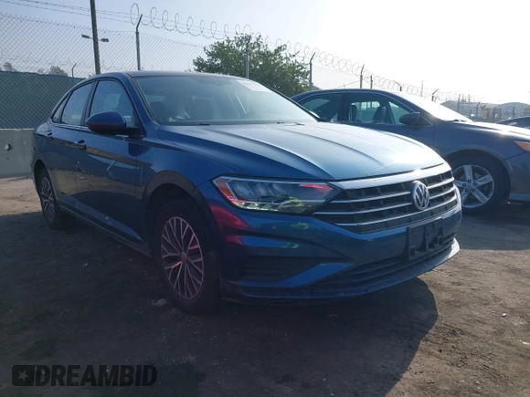 2021 Volkswagen Jetta S with VIN 3VWC57BUXMM046247, listed as a IAAI auction lot 42617246 with 76,640 mi miles and . Bid and sale history available at DreamBid. Image 1.
