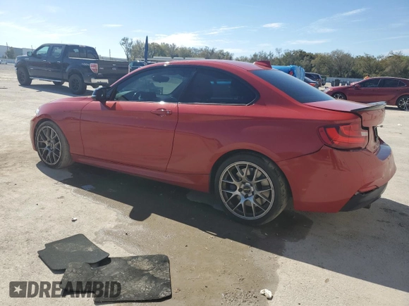 2016 BMW 2 Series M235i with VIN WBA1J7C50GV359456, listed as a Copart auction lot 47385355 with 68,895 mi miles and Salvage title. Bid and sale history available at DreamBid. Image 2.