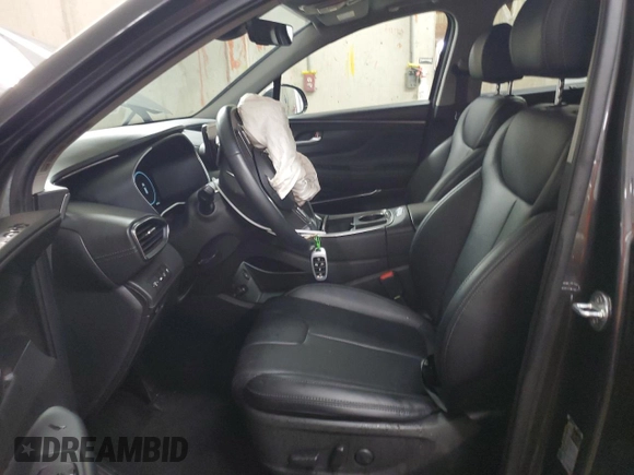 2023 Hyundai Santa Fe Hybrid SEL Premium with VIN 5NMS3DA14PH011334, listed as a Copart auction lot 54671685 with 45,756 mi miles and Salvage Title. Bid and sale history available at carsss.com. Image 7.