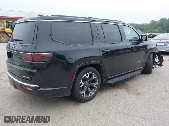2024 Jeep Wagoneer Series III with VIN 1C4SJVDP2RS176737, listed as a IAAI auction lot 42627938 with 29,420 mi miles and . Bid and sale history available at DreamBid. Image 4.