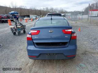 2016 Kia Rio LX with VIN KNADM4A37G6659848, listed as a IAAI auction lot 41853302 with 148,901 mi miles. Bid and sale history available at carsss.com. Image 16.