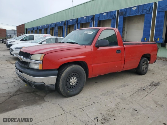 2005 Chevrolet Silverado 1500 Work Truck with VIN 1GCEC14X45Z338059, listed as a Copart auction lot 80029924 with NaN miles and Clean Title. Bid and sale history available at carsss.com. Image 1.