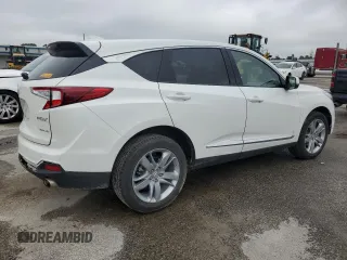 2021 Acura RDX Advance with VIN 5J8TC2H75ML023040, listed as a Copart auction lot 58632875 with 83,942 mi miles and Salvage title. Bid and sale history available at DreamBid. Image 3.