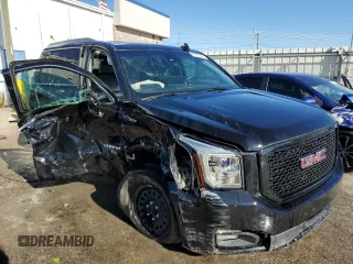 2017 GMC Yukon SLT with VIN 1GKS1BKC3HR174293, listed as a Copart auction lot 86320344 with 147,873 mi miles and Salvage Title. Bid and sale history available at carsss.com. Image 4.