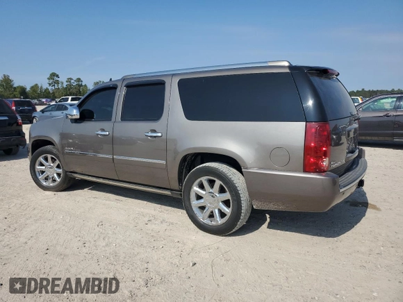2012 GMC Yukon XL Denali with VIN 1GKS1MEF7CR173657, listed as a Copart auction lot 80273744 with 185,326 mi miles and Salvage Title. Bid and sale history available at carsss.com. Image 2.