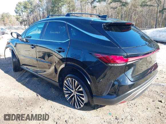 2023 Lexus RX with VIN 2T2BBMCA8PC006347, listed as a IAAI auction lot 41032379 with 16,760 mi miles. Bid and sale history available at carsss.com. Image 3.