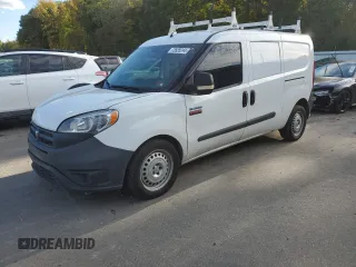2017 Ram ProMaster City Cargo Tradesman with VIN ZFBERFAB7H6D70133, listed as a Copart auction lot 73535244 with 114,698 mi miles and Salvage Title. Bid and sale history available at DreamBid. Image 1.